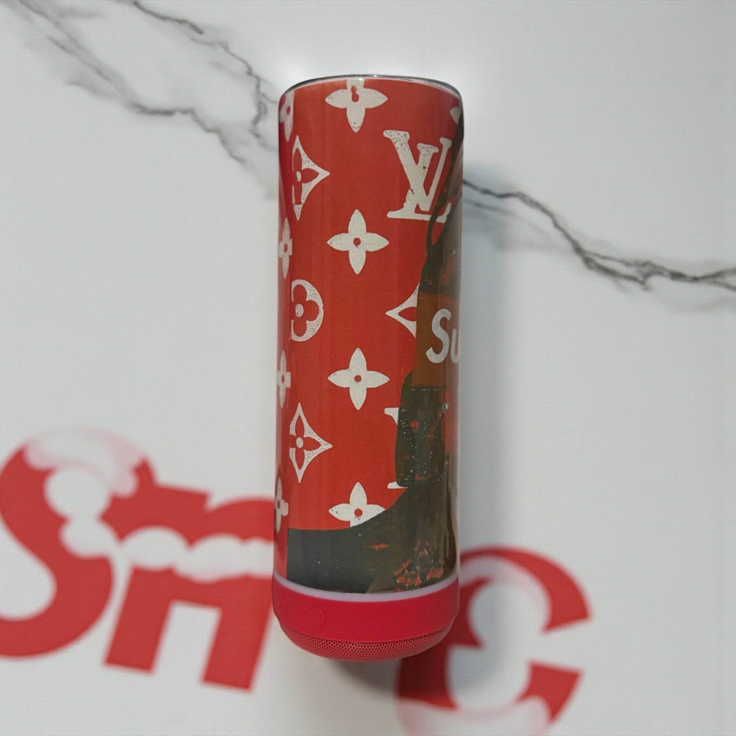 BIGGIE LV 20OZ BLUETOOTH SPEAKER TUMBLER
