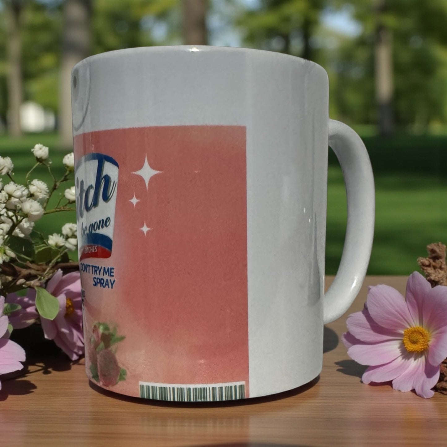 BITCH BE GONE CUSTOM MUG