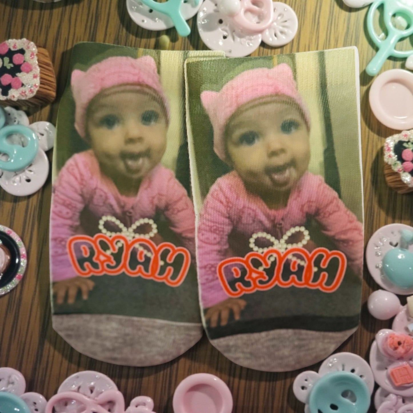 CUSTOM PERSONALIZED SOCK SET