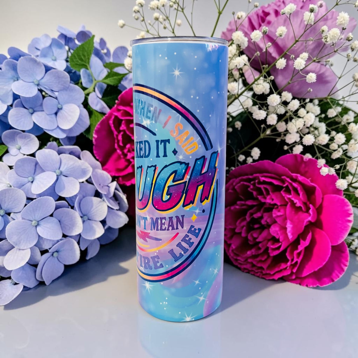 CUSTOM FUNNY PRINT 20OZ TUMBLER