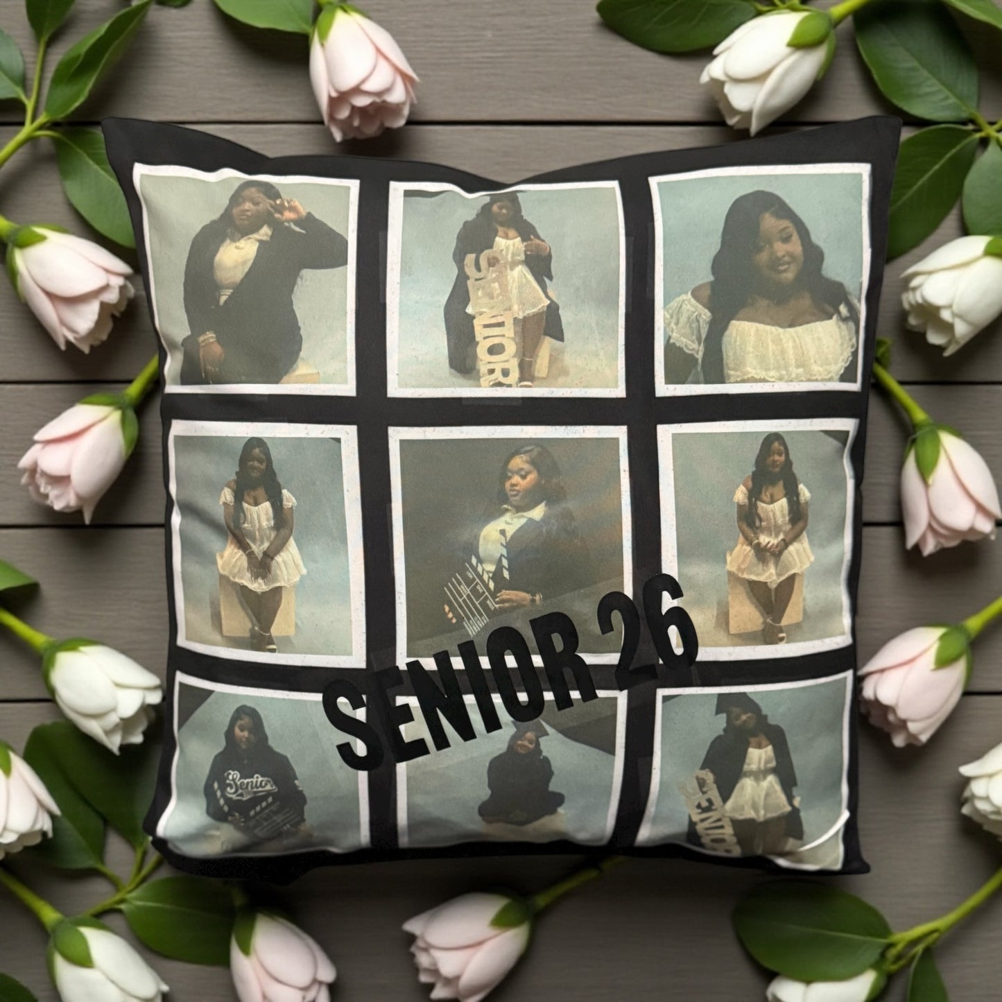 CUSTOM PERSONALIZED PICTURE THROW PILLOW