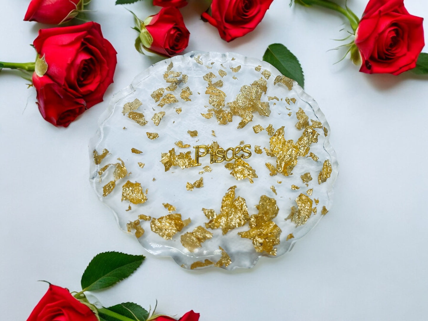 CUSTOM ZODIAC RESIN COASTER SET