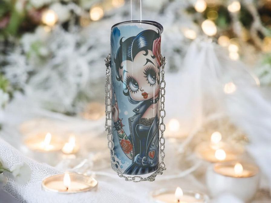 BETTY ROCK CUSTOM PRINT 20OZ PURSE TUMBLER