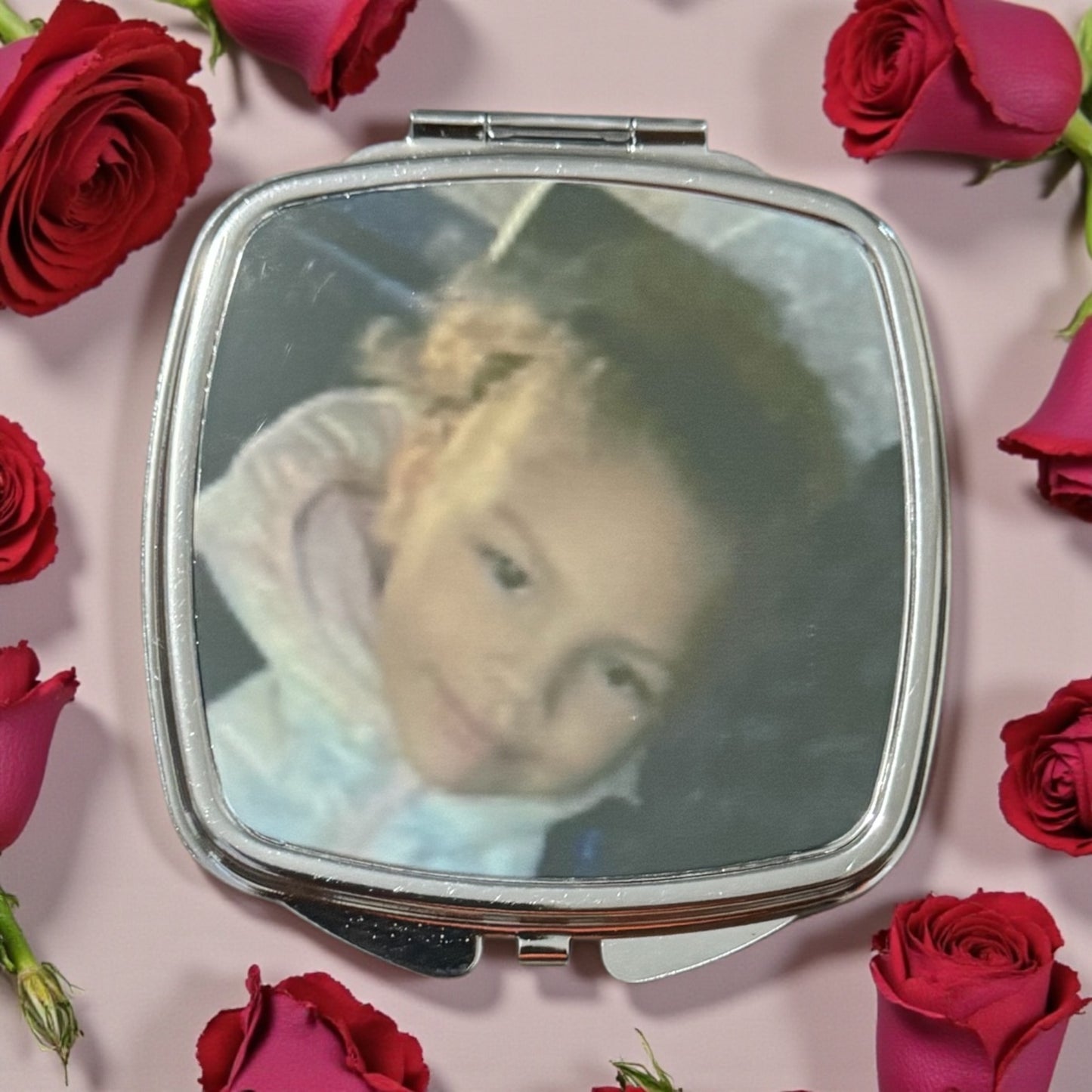CUSTOM PERSONALIZED MIRROR COMPACT