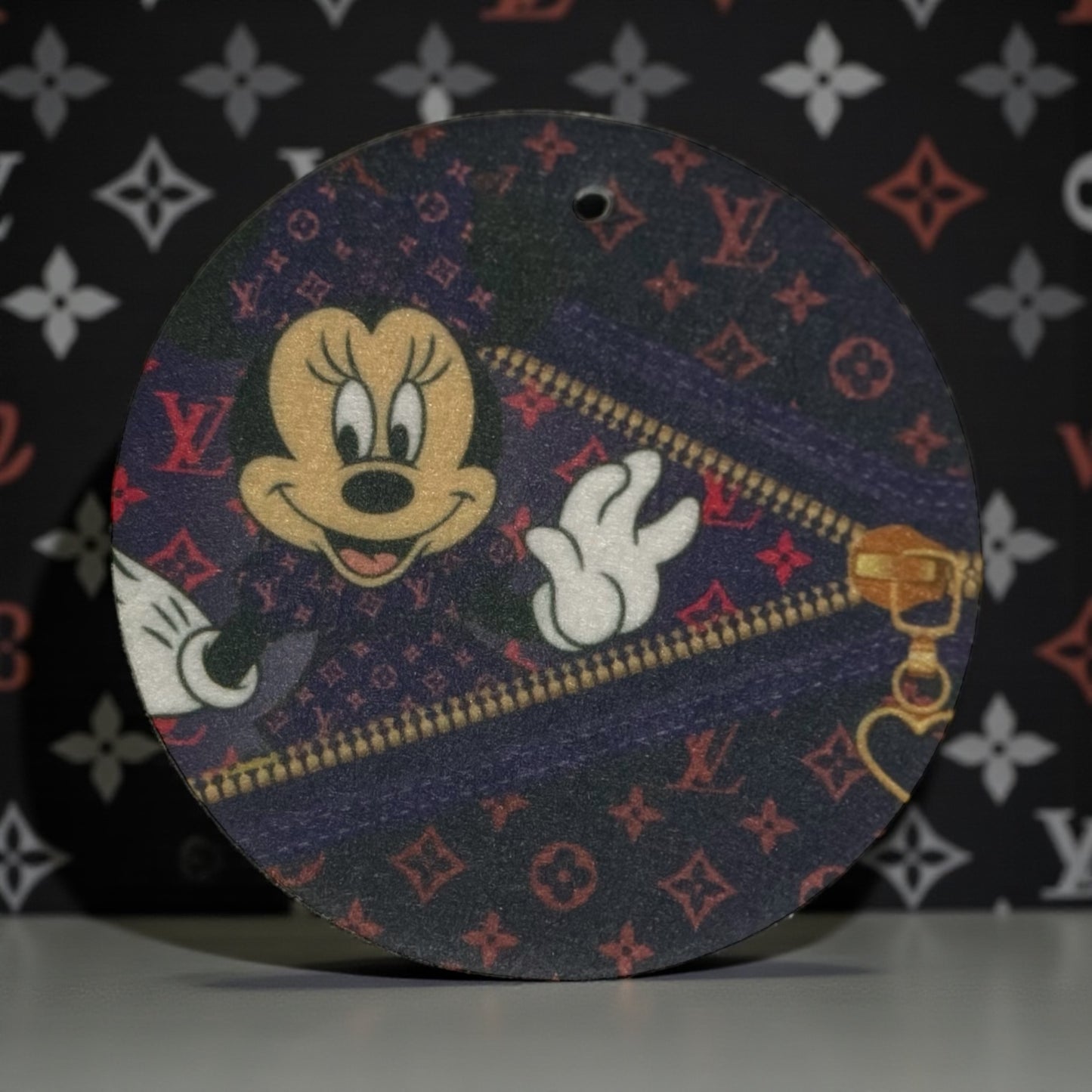 CUSTOM LV MINNIE CAR AIR FRESHENER