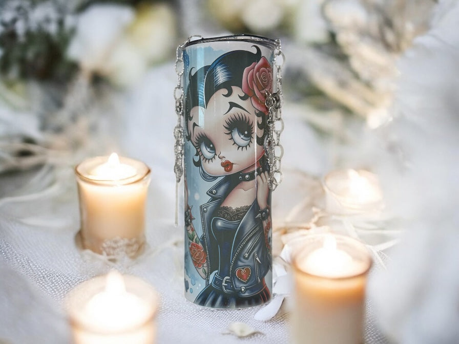 BETTY ROCK CUSTOM PRINT 20OZ PURSE TUMBLER