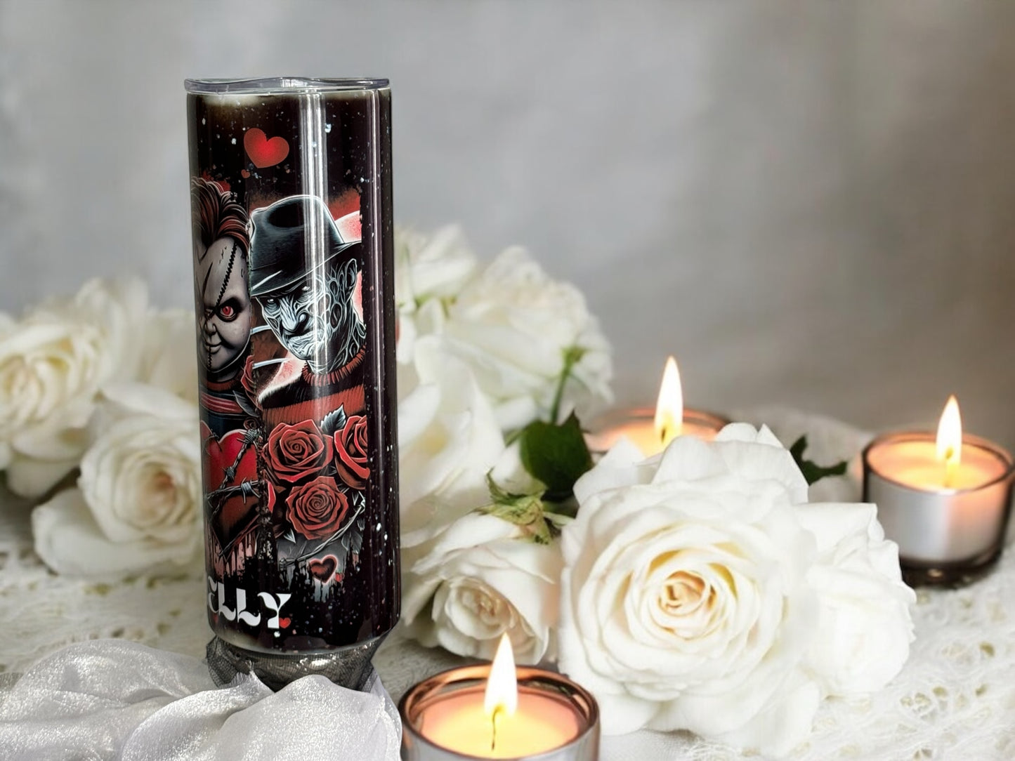 KILL LOVERS PRINT 200Z TUMBLER