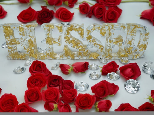 CUSTOM GLOW IN THE DARK BLESSED SIGN