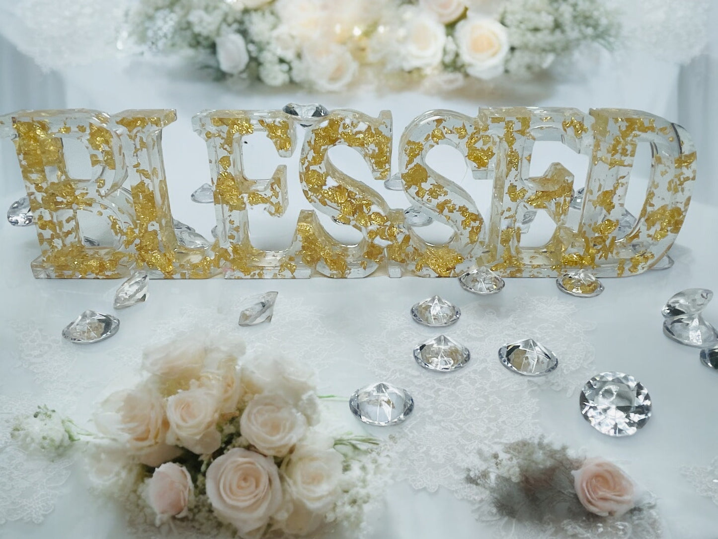 CUSTOM GLOW IN THE DARK BLESSED SIGN