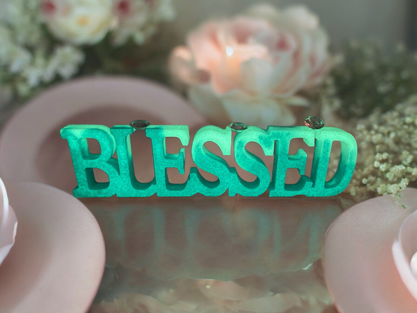CUSTOM GLOW IN THE DARK BLESSED SIGN