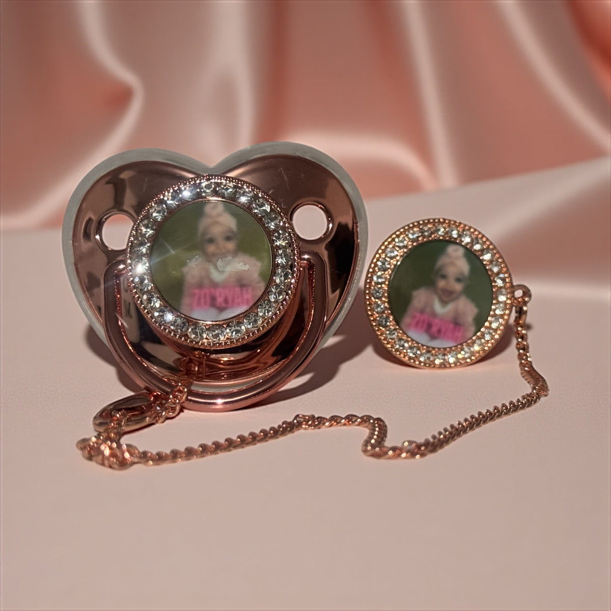 Branded Pacifier CUSTOM BABY PACIFIER โ custom queens production