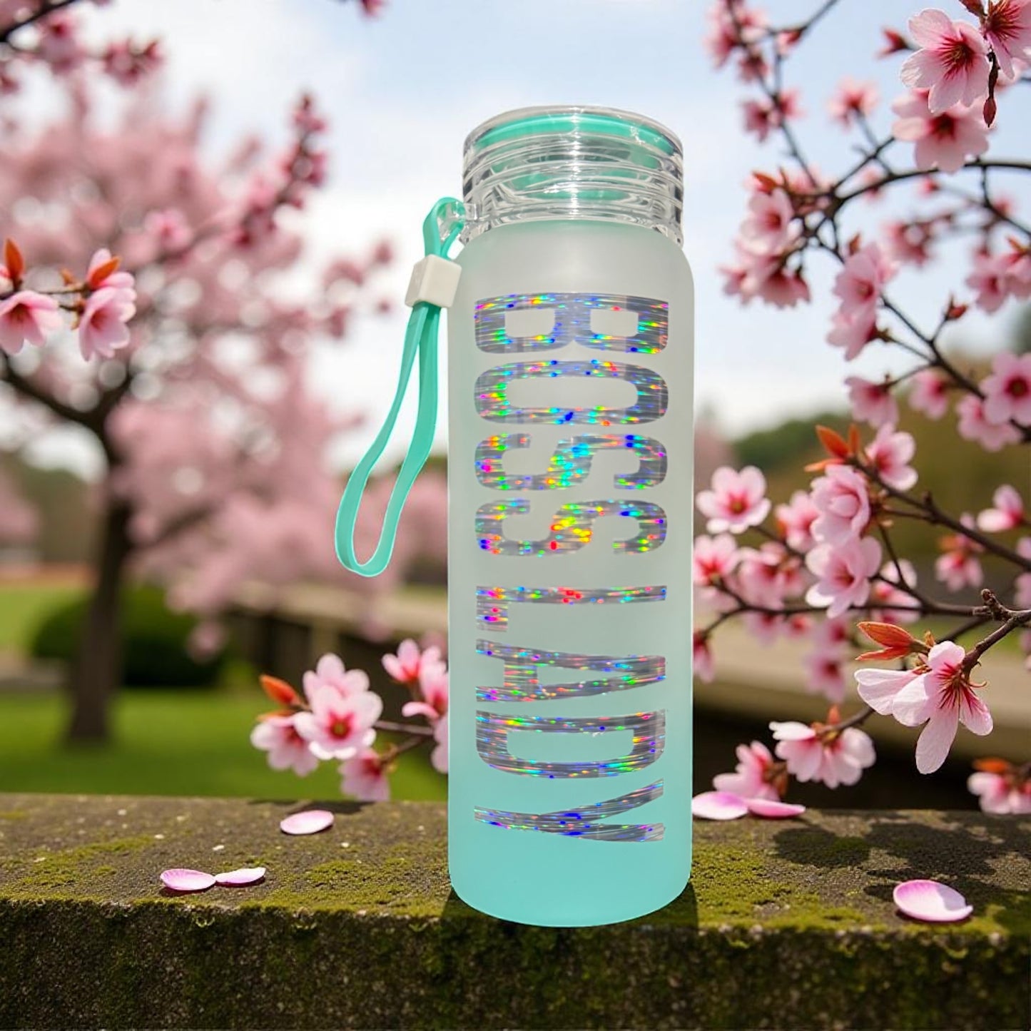 BOSS LADY CUSTOM OMBRE 500ML GLASS BOTTLE