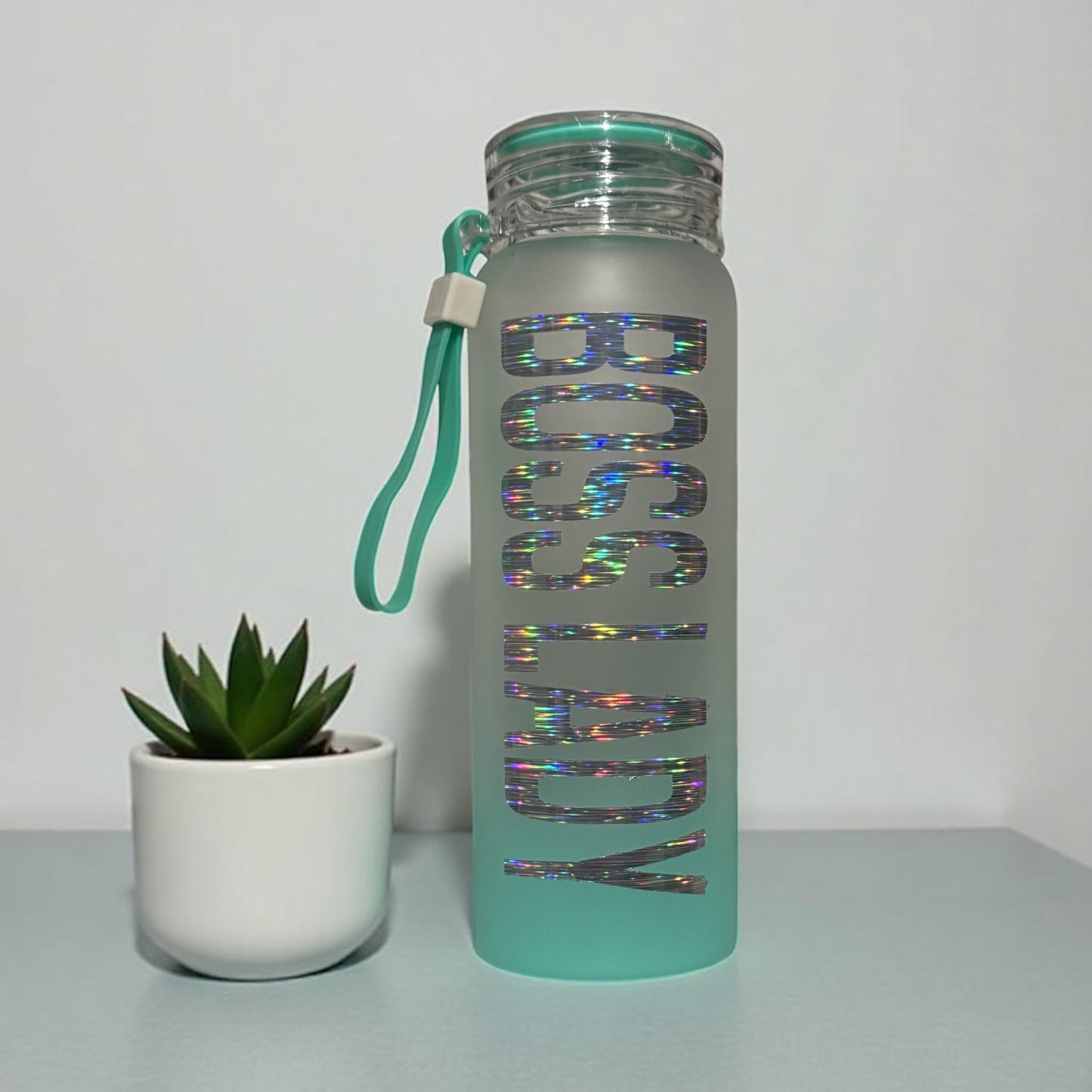 BOSS LADY CUSTOM OMBRE 500ML GLASS BOTTLE