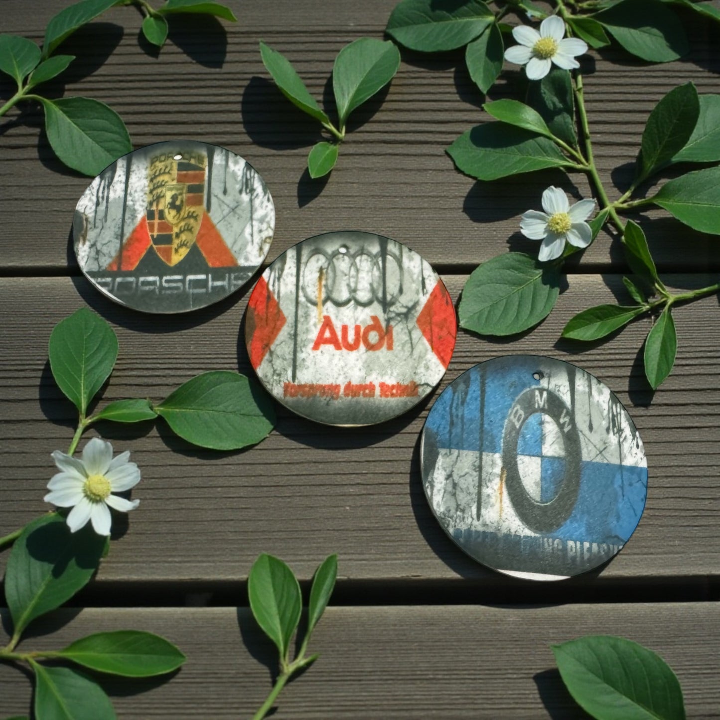 CUSTOM CAR BRAND PRINT CAR AIR FRESHENER