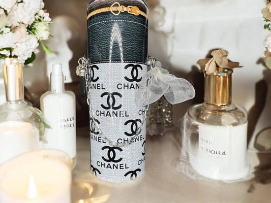 CHANEL PRINT CUSTOM 20OZ PURSE TUMBLER