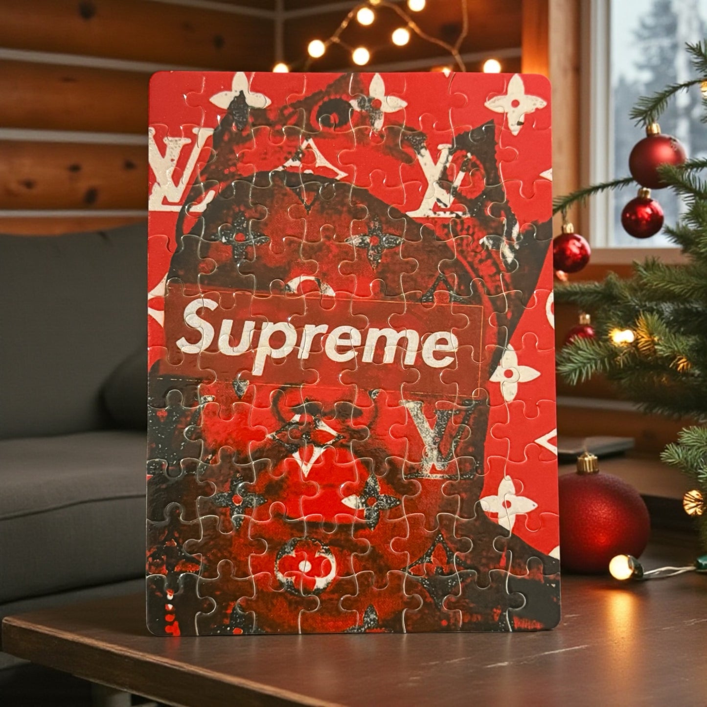 CUSTOM BIGGIE PRINT 8X10 PUZZLE WITH MATCHING BAG