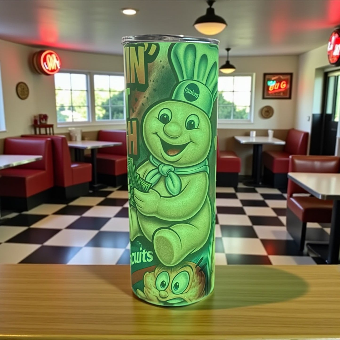 DOUGH BOY CUSTOM PRINT 20OZ TUMBLER