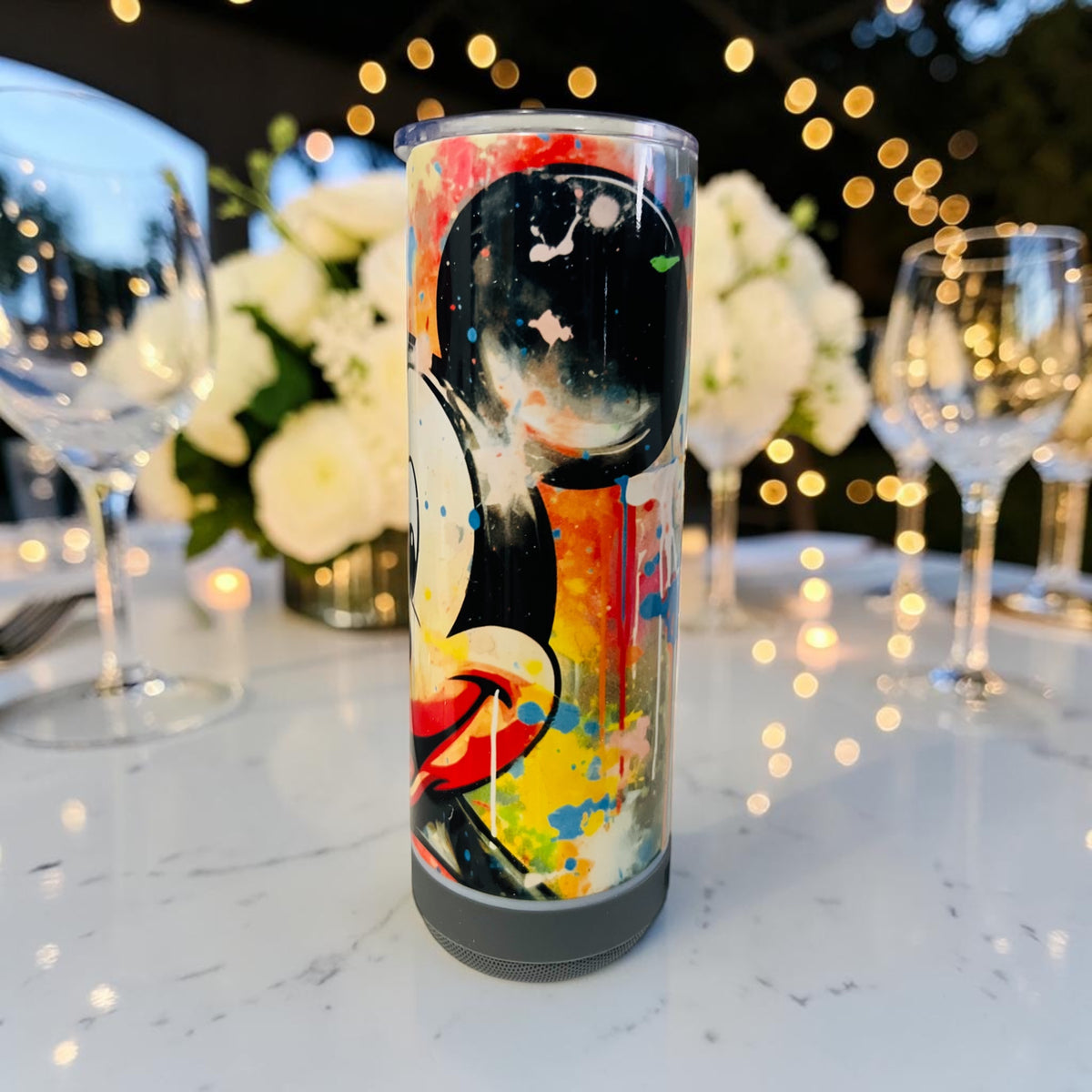 CUSTOM ANIMATION PRINT BLUETOOTH SPEAKER 20OZ TUMBLER