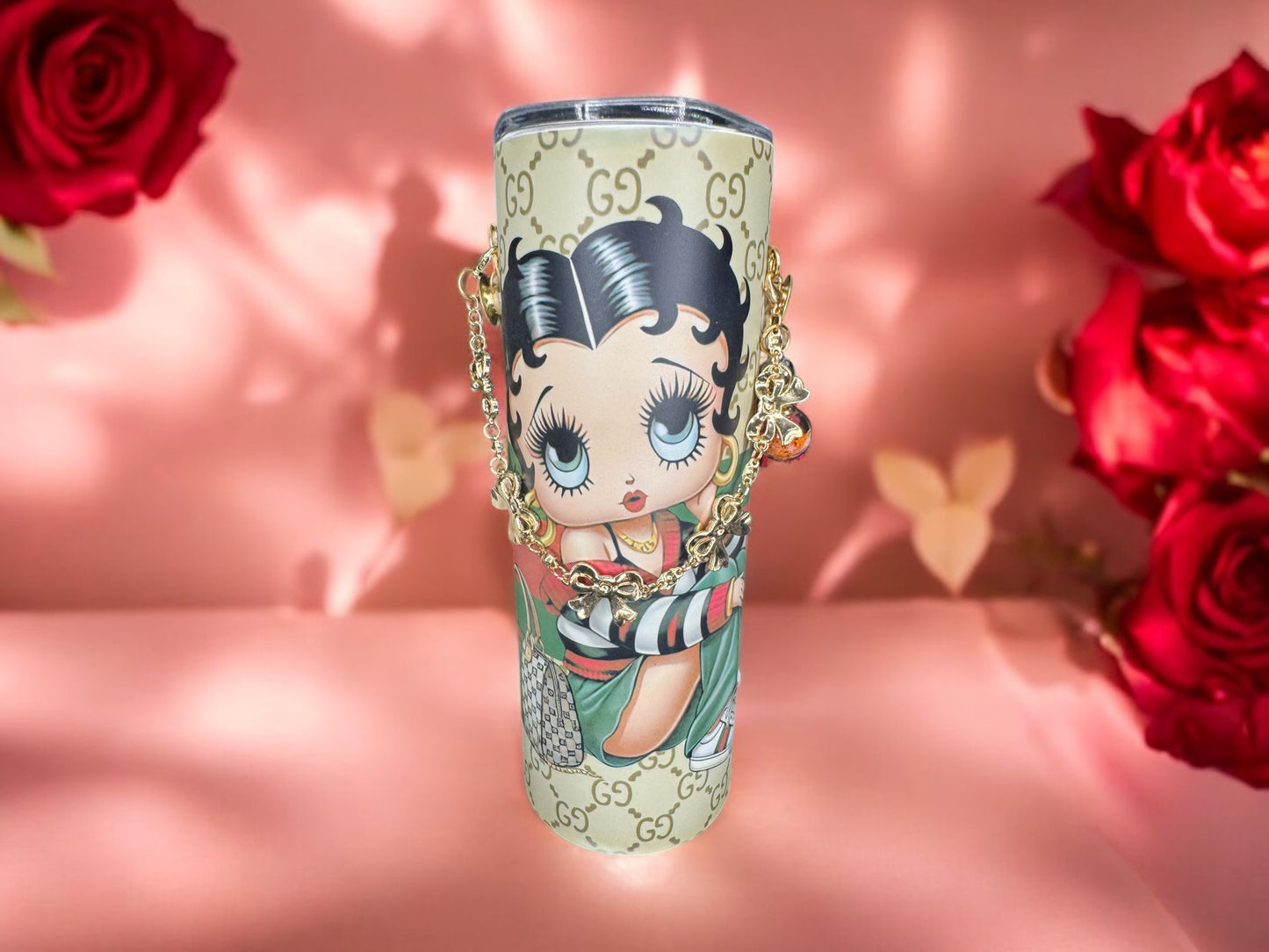 GUCCI BETTY 20OZ CUSTOM PURSE TUMBLER