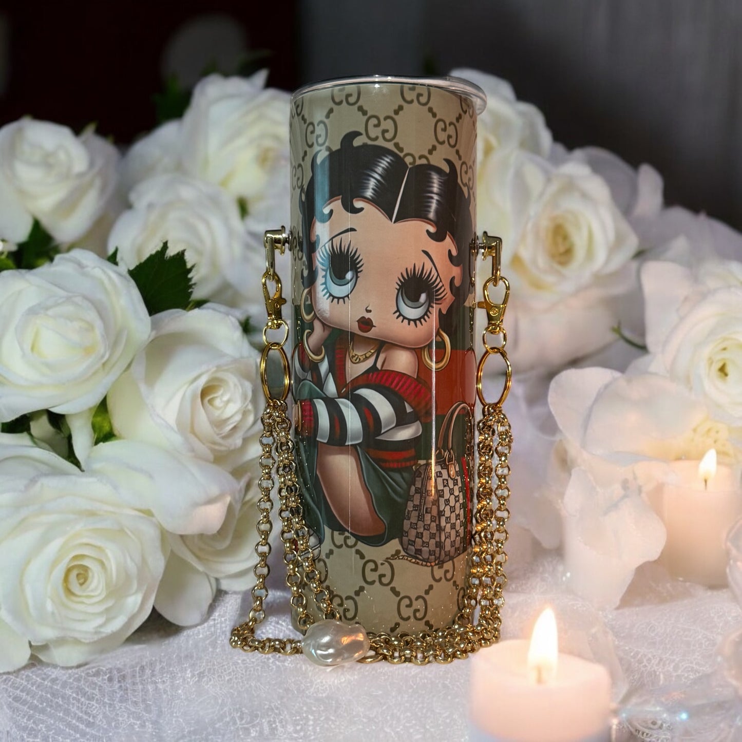 GUCCI BETTY MOMMY AND ME CUSTOM PURSE TUMBLER SET