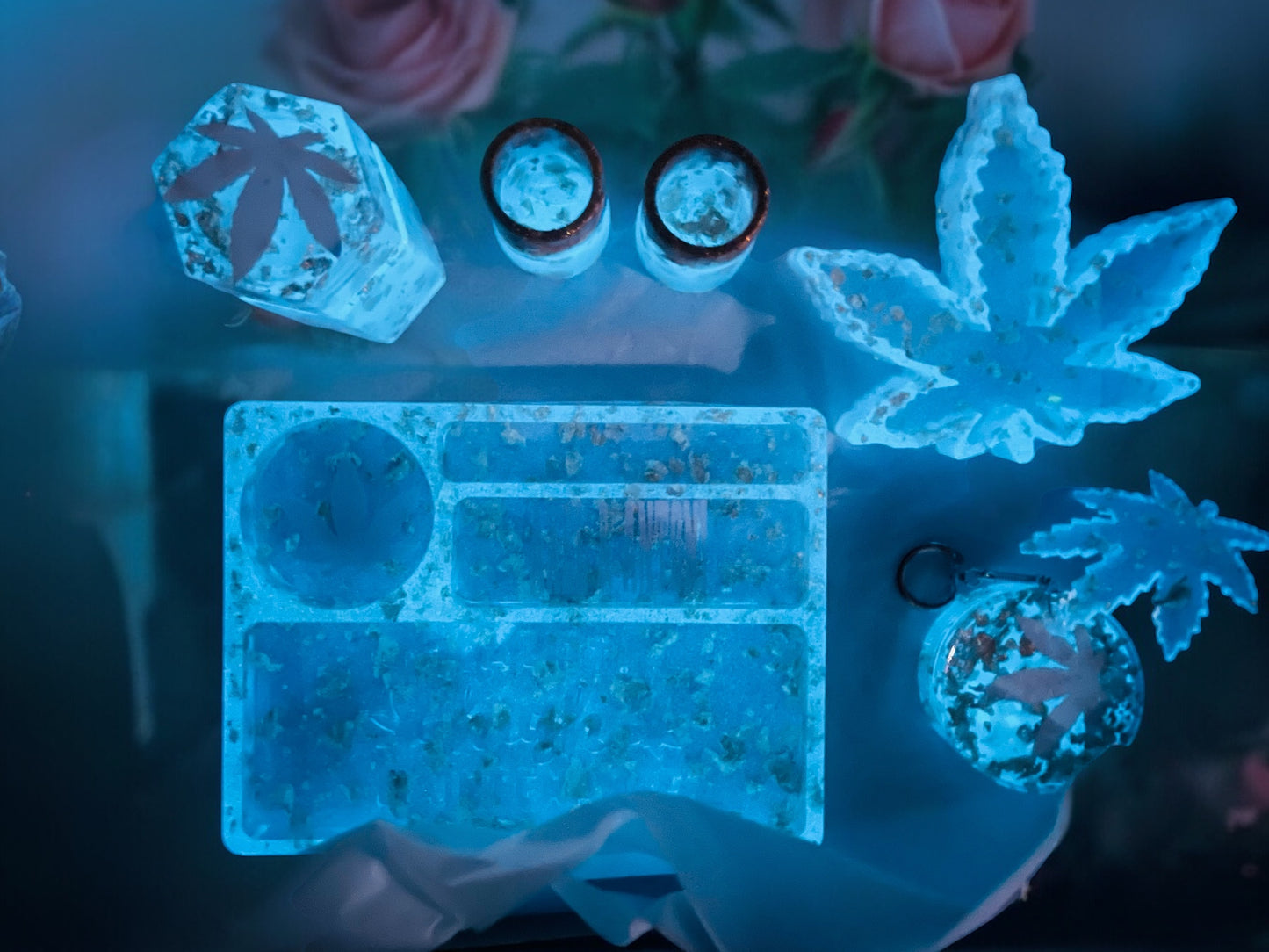 CUSTOM SMALL HIGH MAINTENANCE ROLLING TRAY SET