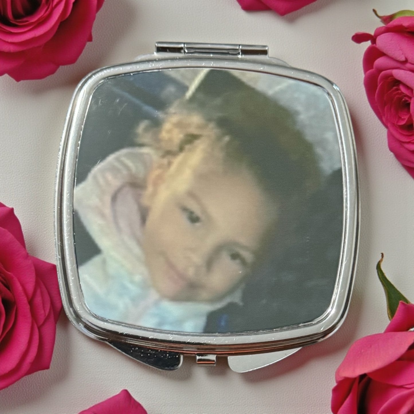 CUSTOM PERSONALIZED MIRROR COMPACT