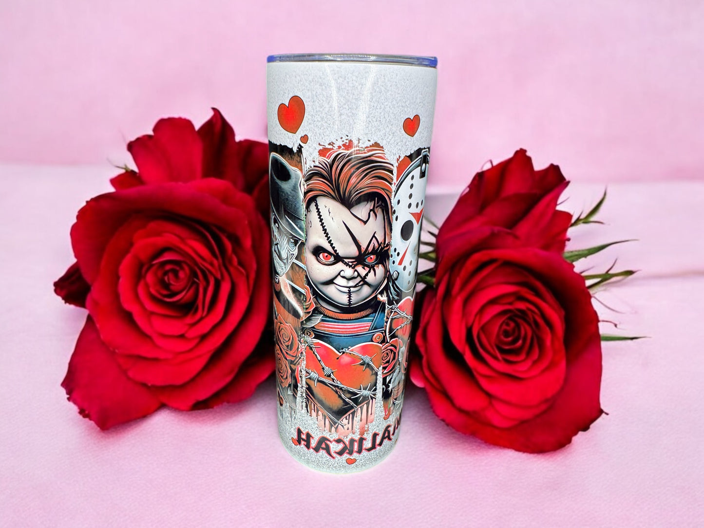 KILL LOVERS PRINT 200Z TUMBLER