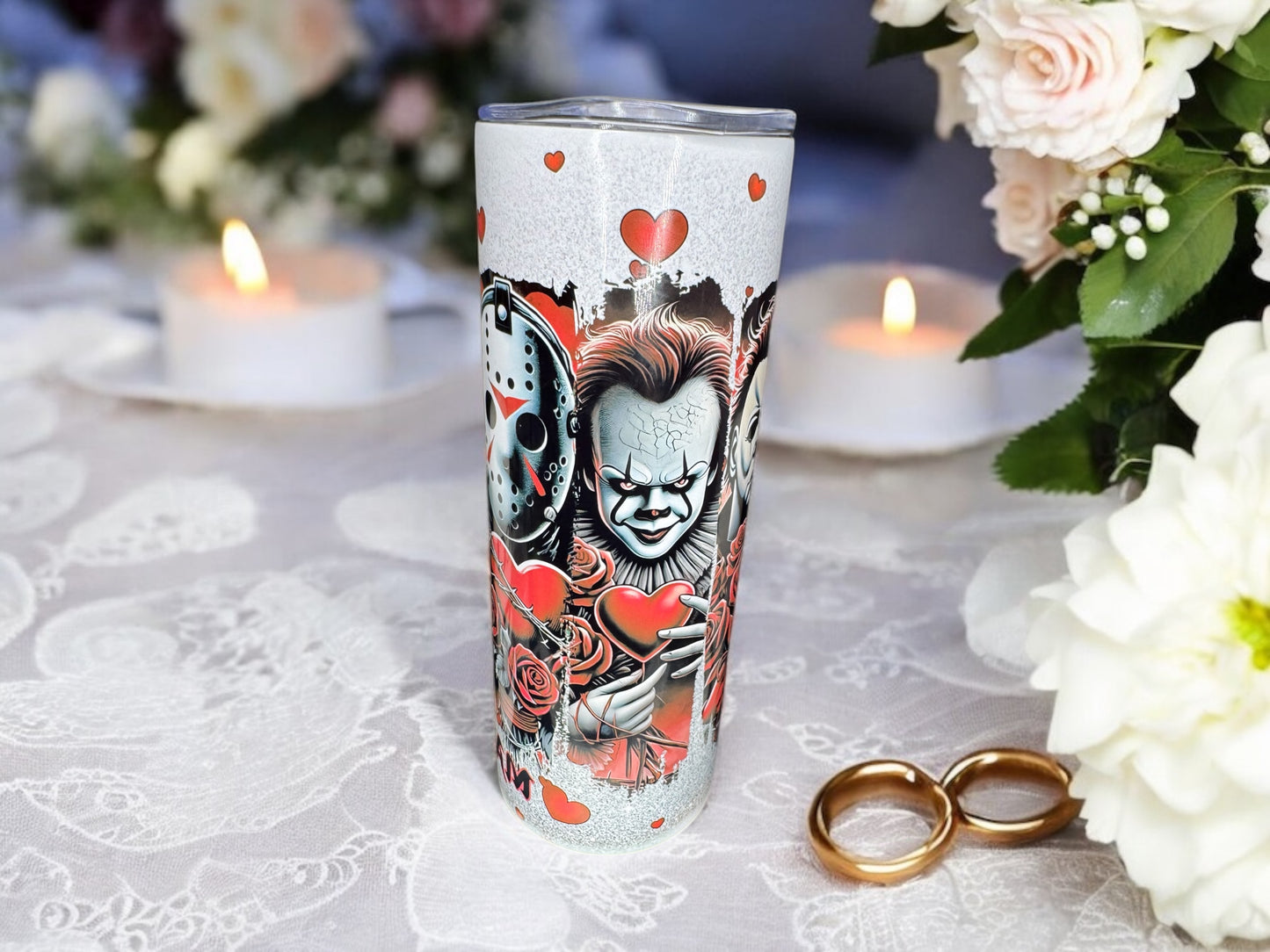 KILL LOVERS PRINT 200Z TUMBLER