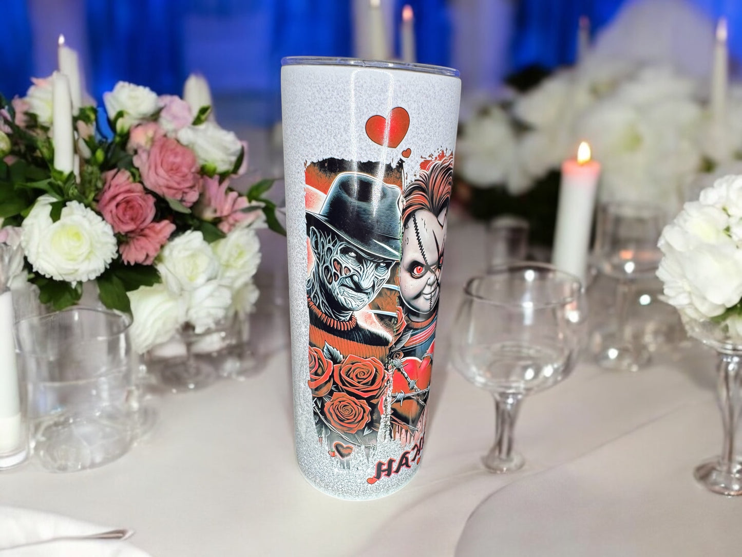 KILL LOVERS PRINT 200Z TUMBLER