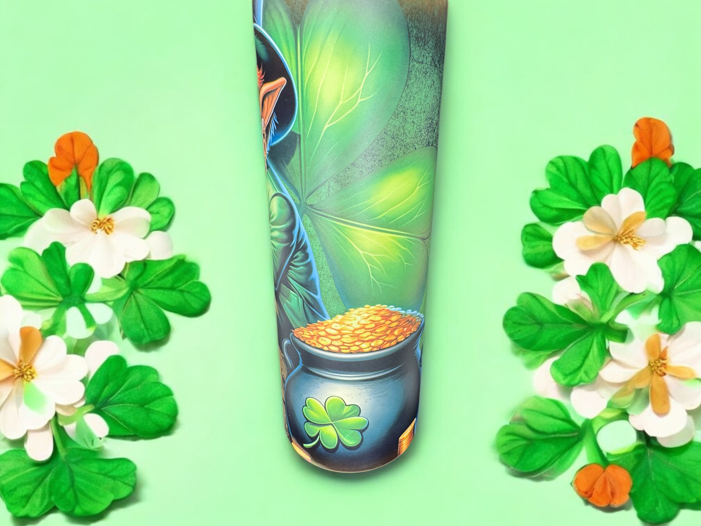 LUCKY LEPRECHAUN CUSTOM 20OZ TUMBLER
