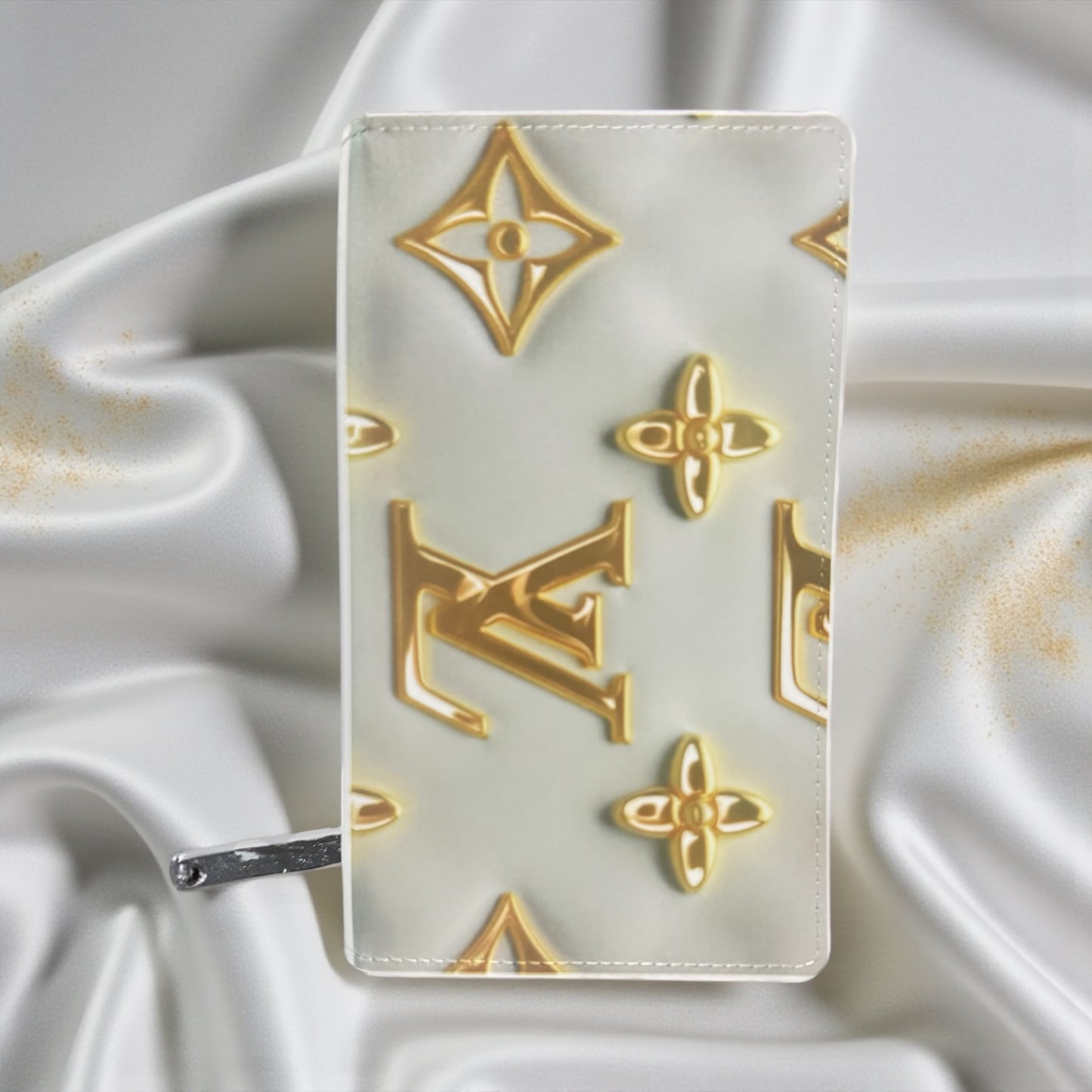 CUSTOM LV PRINT FAUX LEATHER JOURNAL