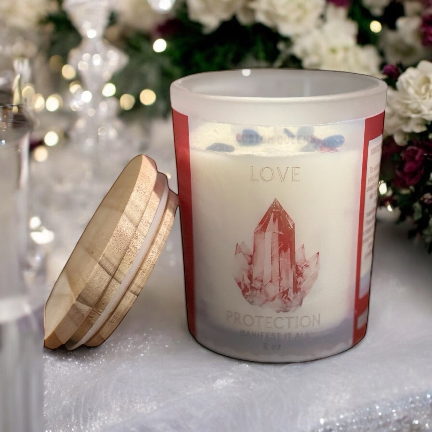 CUSTOM MADE SCENTED MANIFESTATION CANDLES