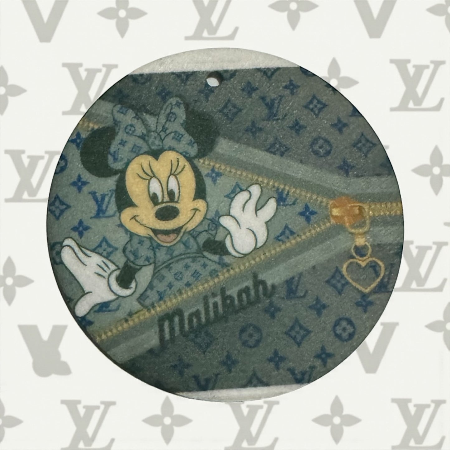 CUSTOM LV MINNIE CAR AIR FRESHENER