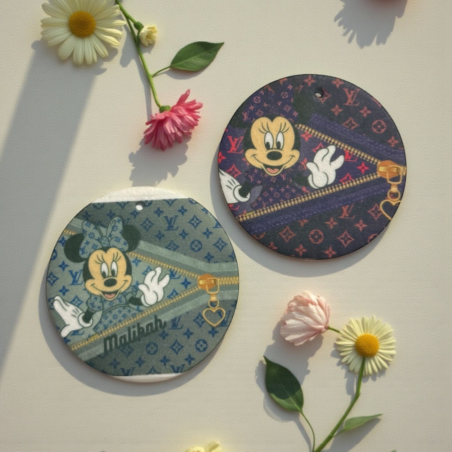 CUSTOM LV MINNIE CAR AIR FRESHENER