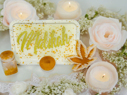 CUSTOM NAME ROLLING TRAY SET