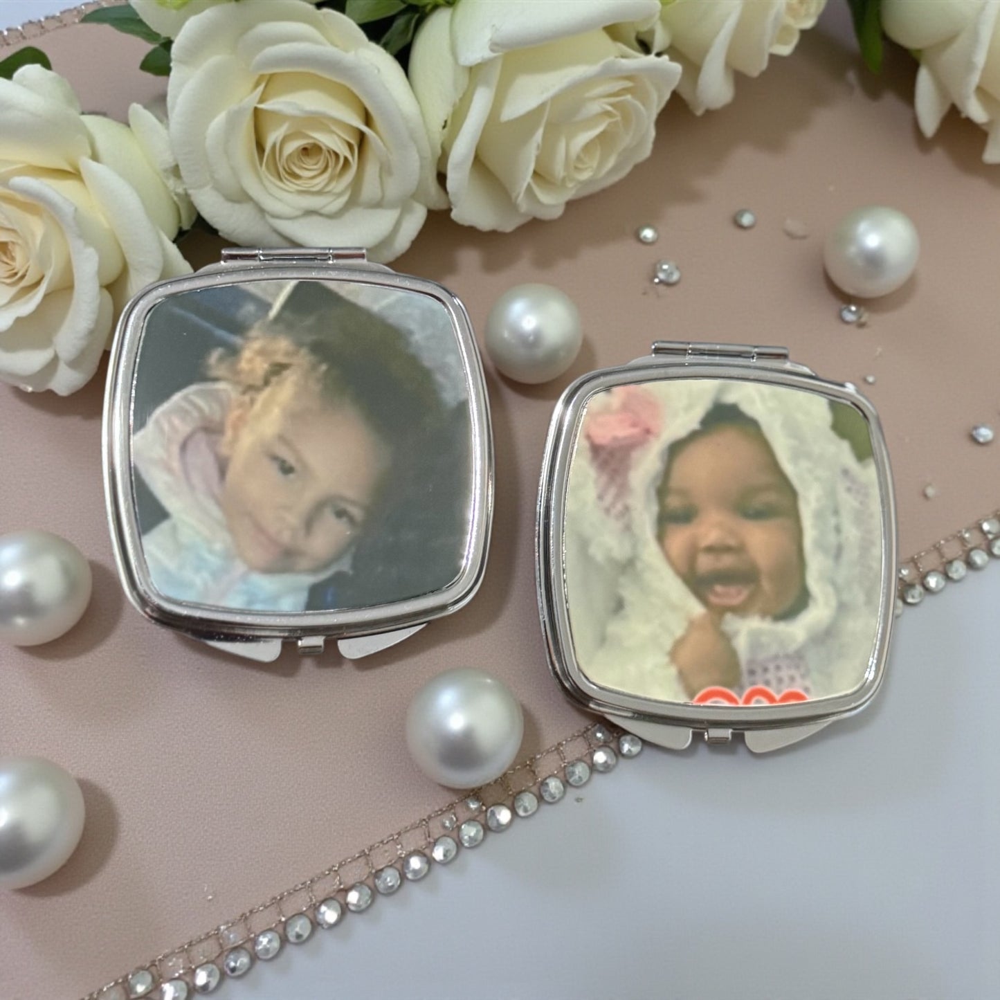 CUSTOM PERSONALIZED MIRROR COMPACT