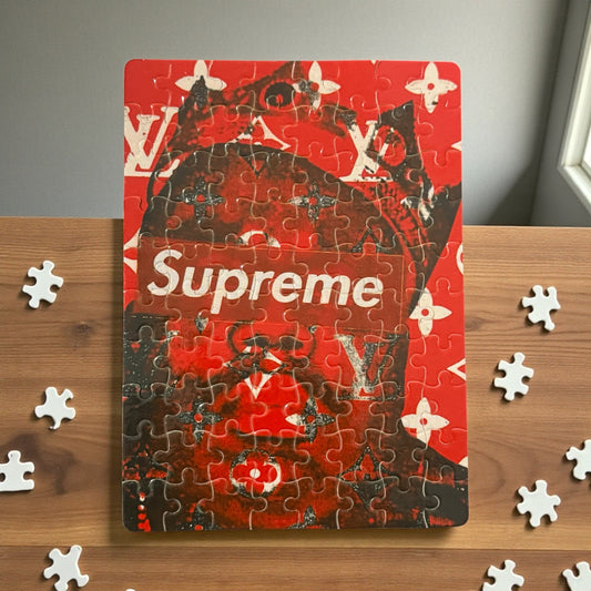 CUSTOM BIGGIE PRINT 8X10 PUZZLE WITH MATCHING BAG
