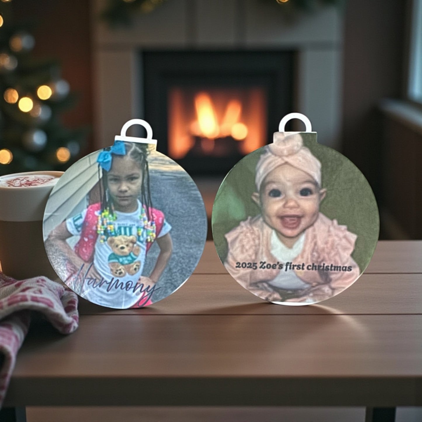 CUSTOM PERSONALIZED CHRISTMAS ORNAMENT