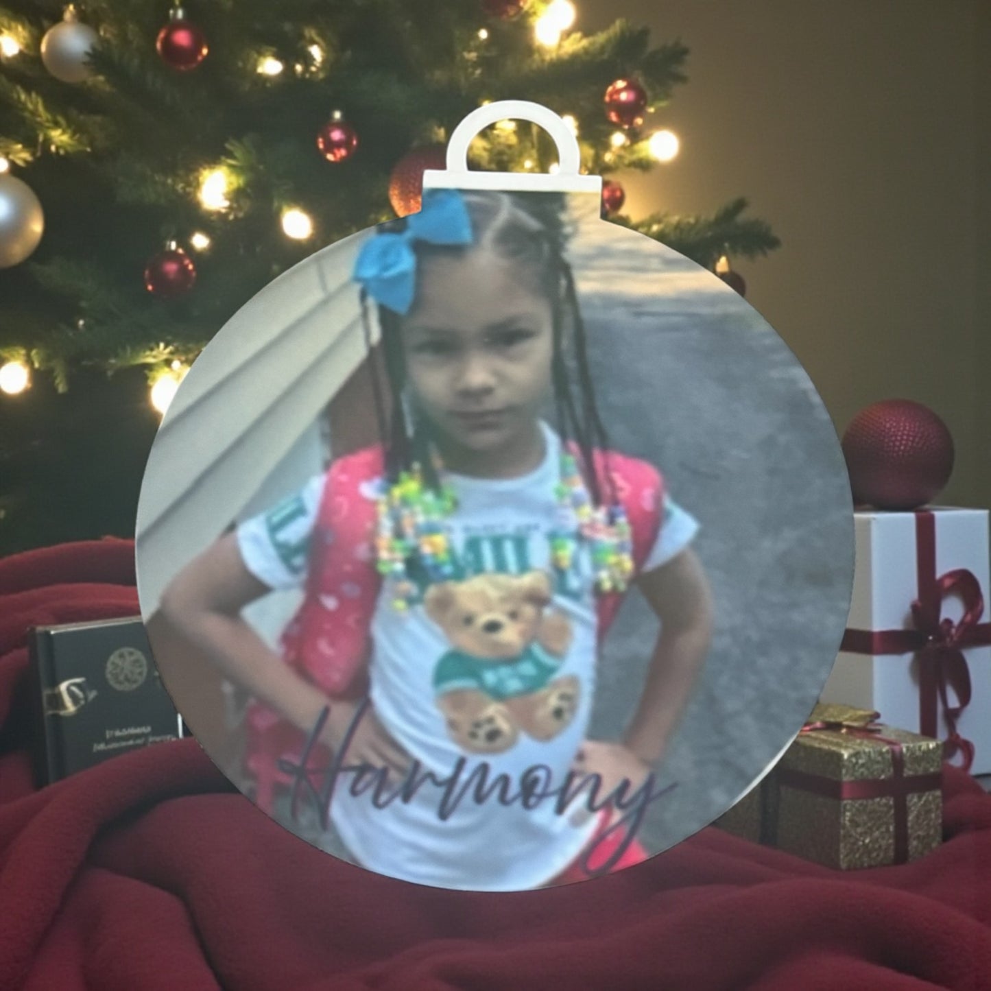 CUSTOM PERSONALIZED CHRISTMAS ORNAMENT