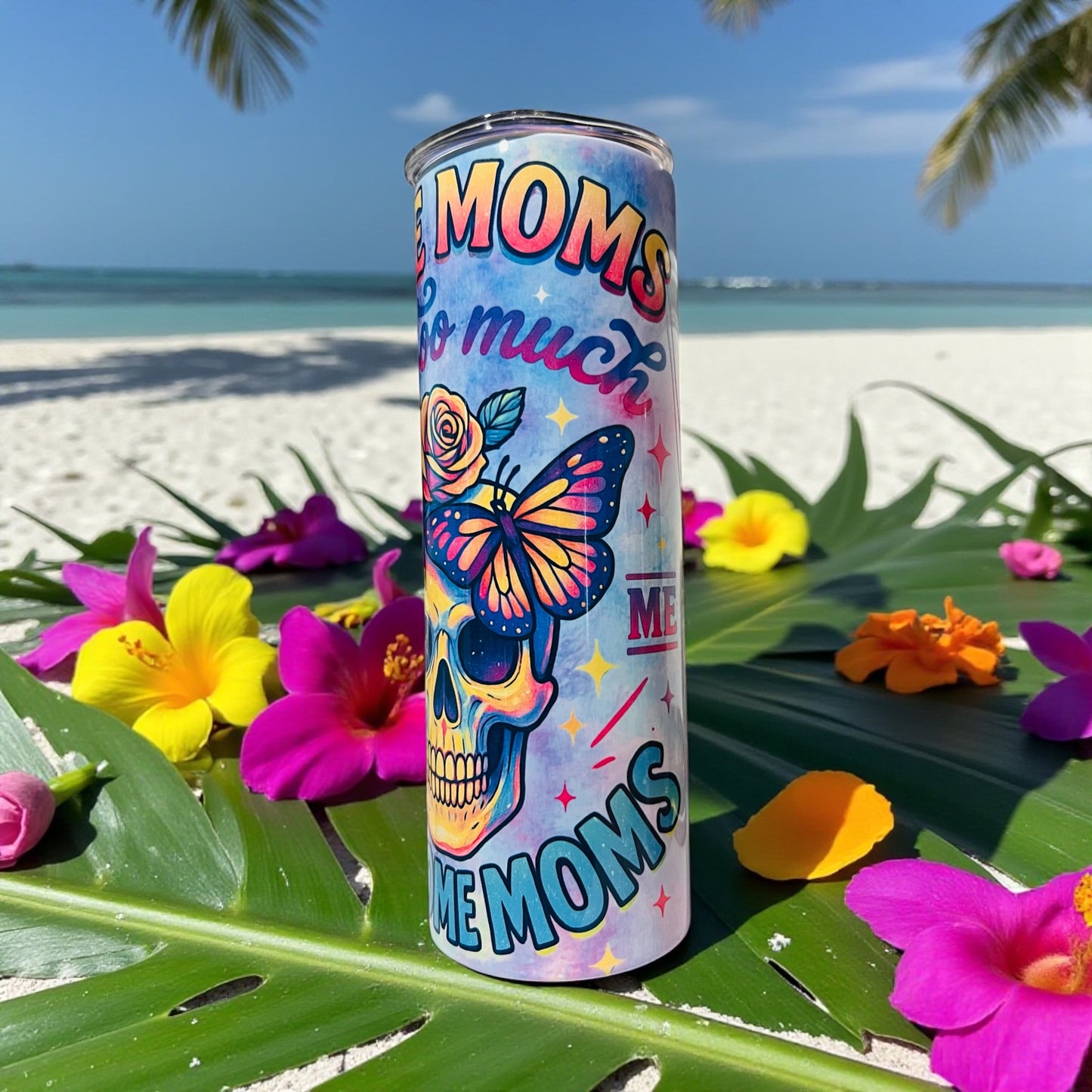 FUNNY PRINT MOM 20OZ CUSTOM TUMBLER