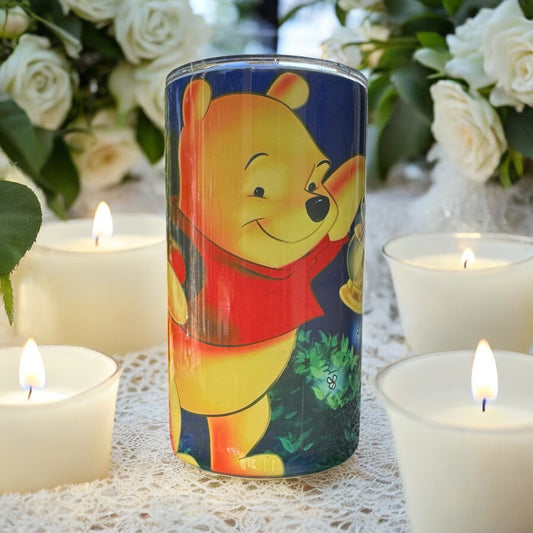 POOH BEAR AND FRIENDS KID CUSTOM 14OZ TUMBLER