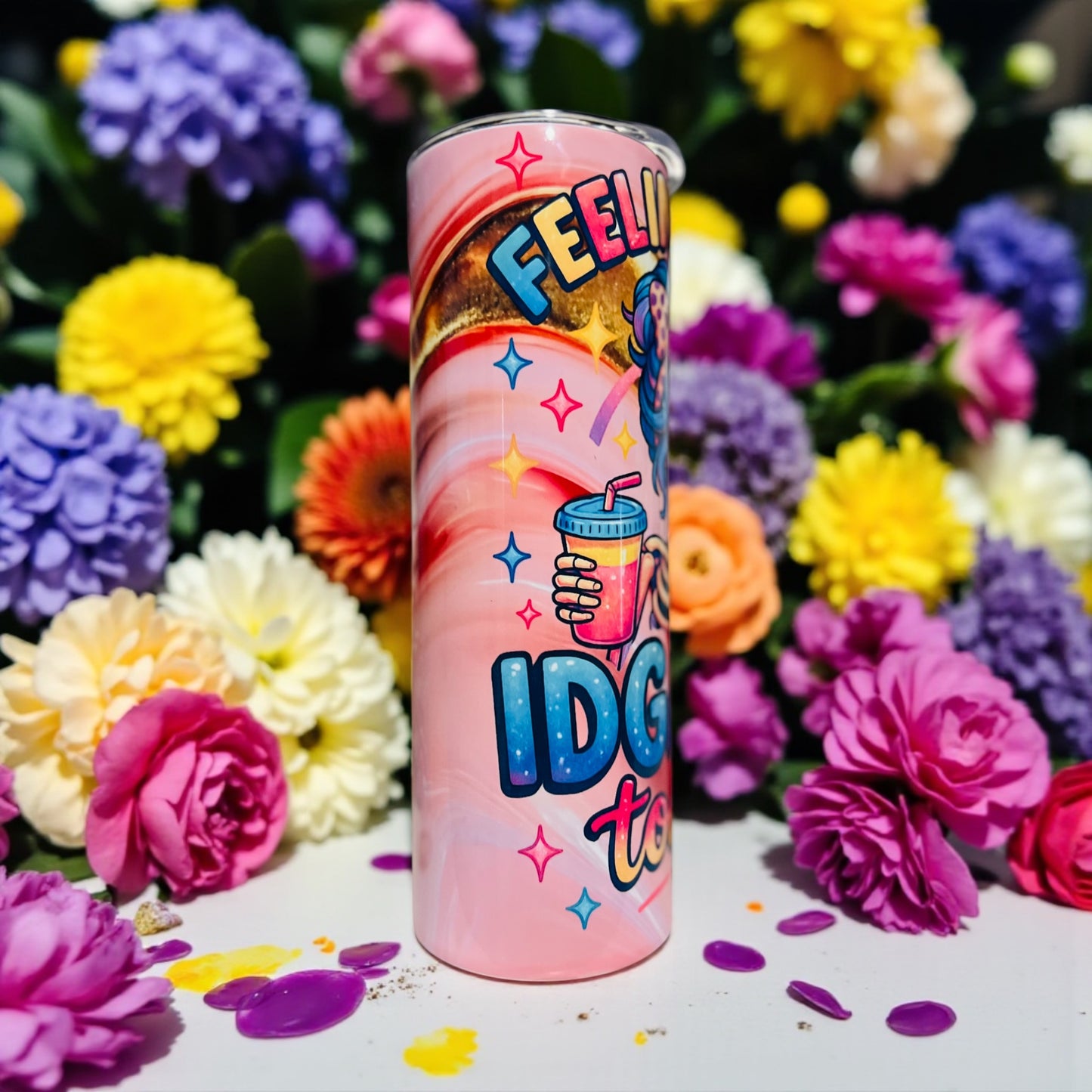 CUSTOM FUNNY PRINT 200Z TUMBLER