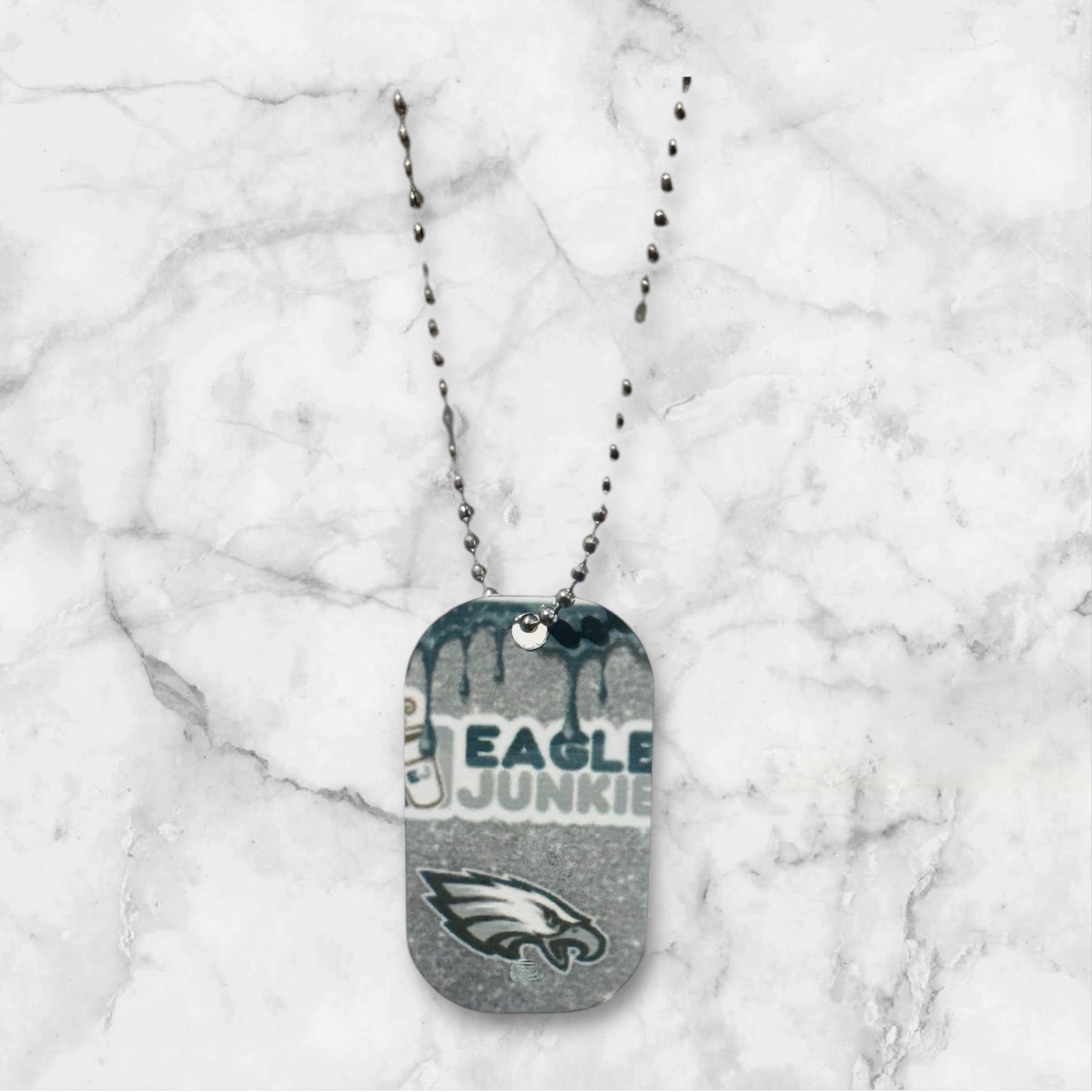 CUSTOM SPORTS TEAM COIN PURSE AND MATCHING DOG TAG