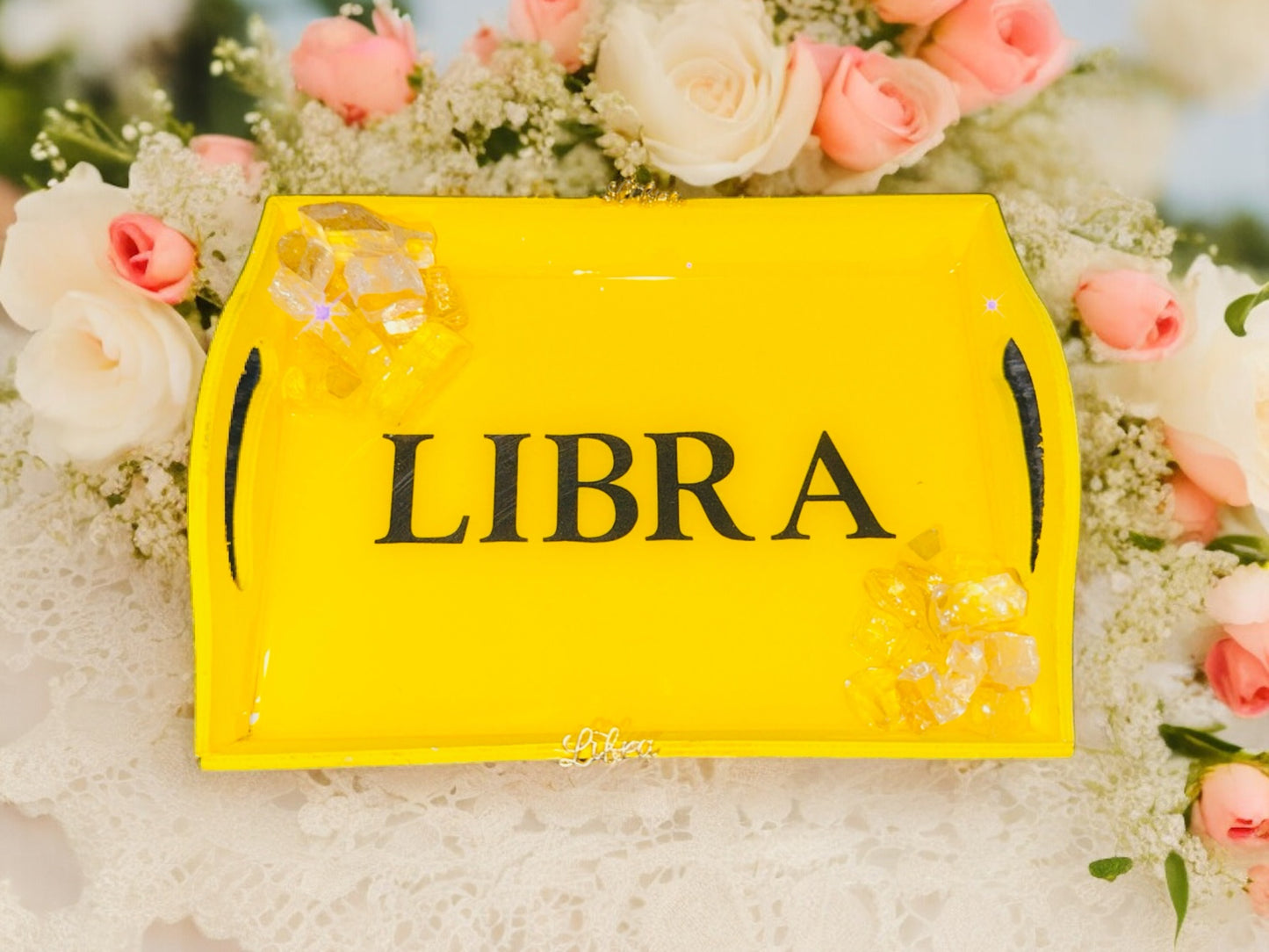 CUSTOM SMALL WOOD ZODIAC TRAY