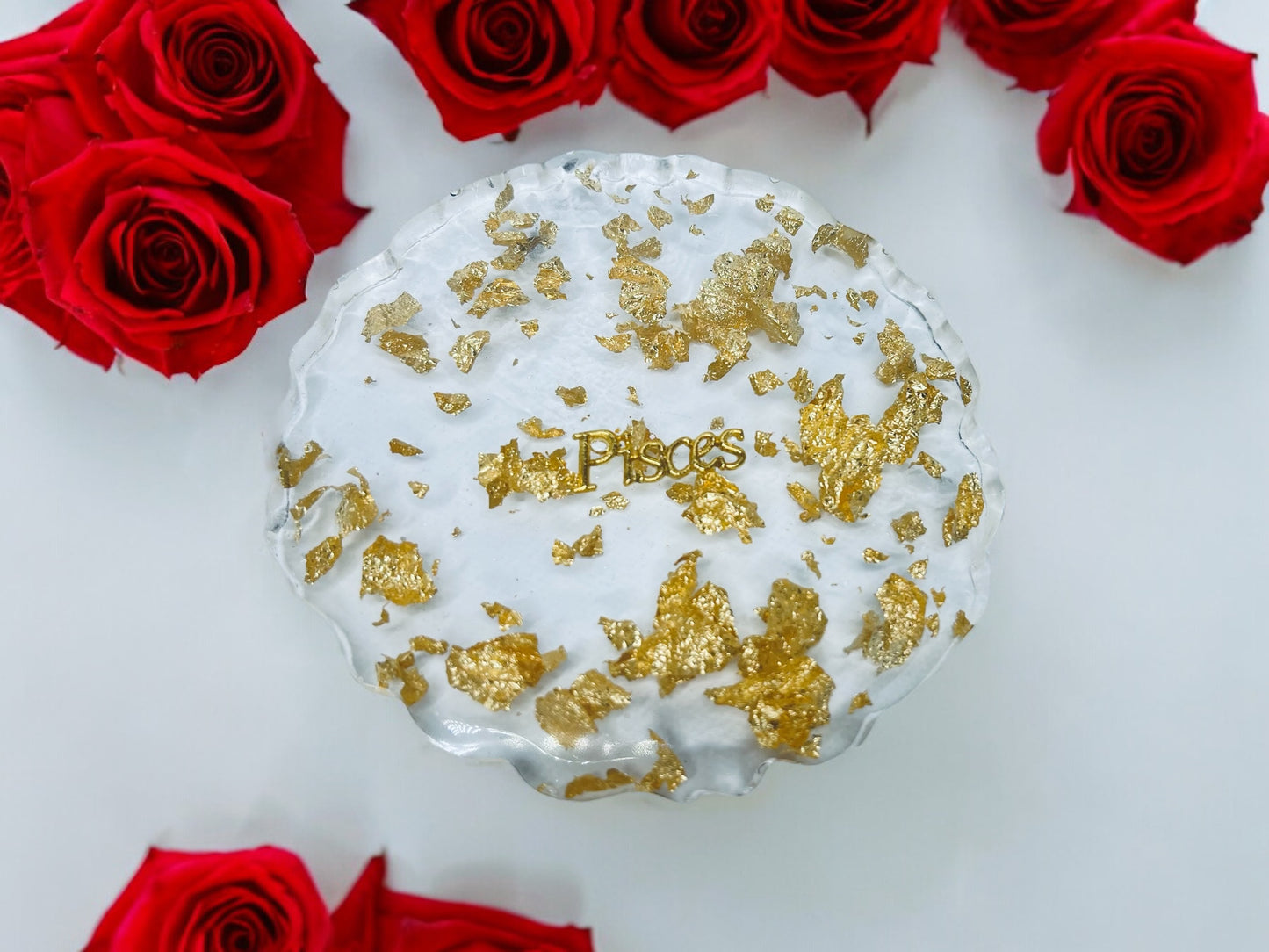 CUSTOM ZODIAC RESIN COASTER SET